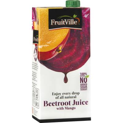 Fruitville Beetroot Juice With Mango 1Ltr (Tetra)