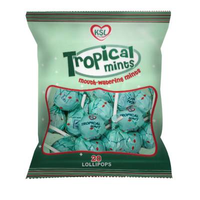 KSL Tropical Lollipops Big 20Pcs