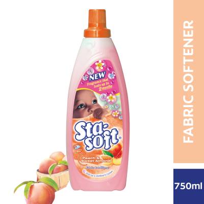 Sta-soft Peach Fabric Softener 750ml