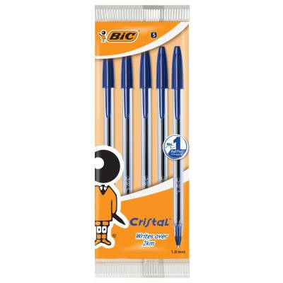 BIC Cristal Pouch 5 - Blue 5