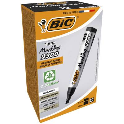 BIC Marking Permanent 2300 BOX 12pcs