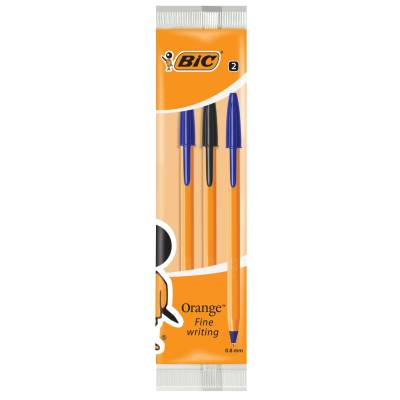 BIC Orange Fine Pouch 2 - Blue 1 Black 1