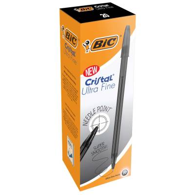 BIC Ultra Fine Box 20 Black