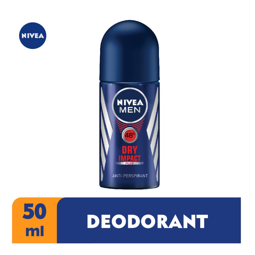 Nivea Dry Impact Roll on for Men 50ml Raisons Distributors Ltd