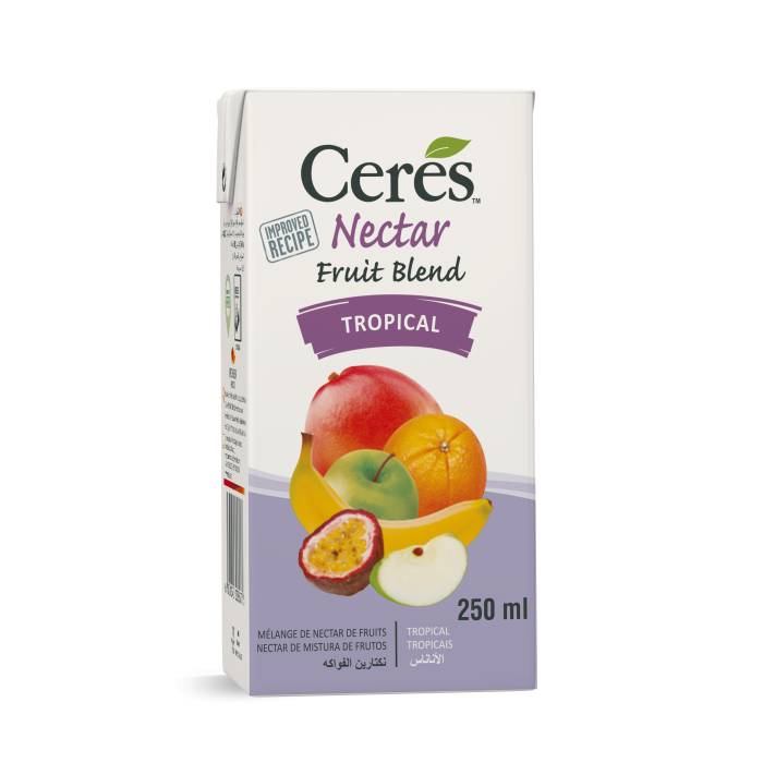 Ceres Nectar Tropical 250ml Raisons Distributors Ltd