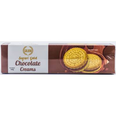 Golden Safari Gold Chocolate Creams 24X100g
